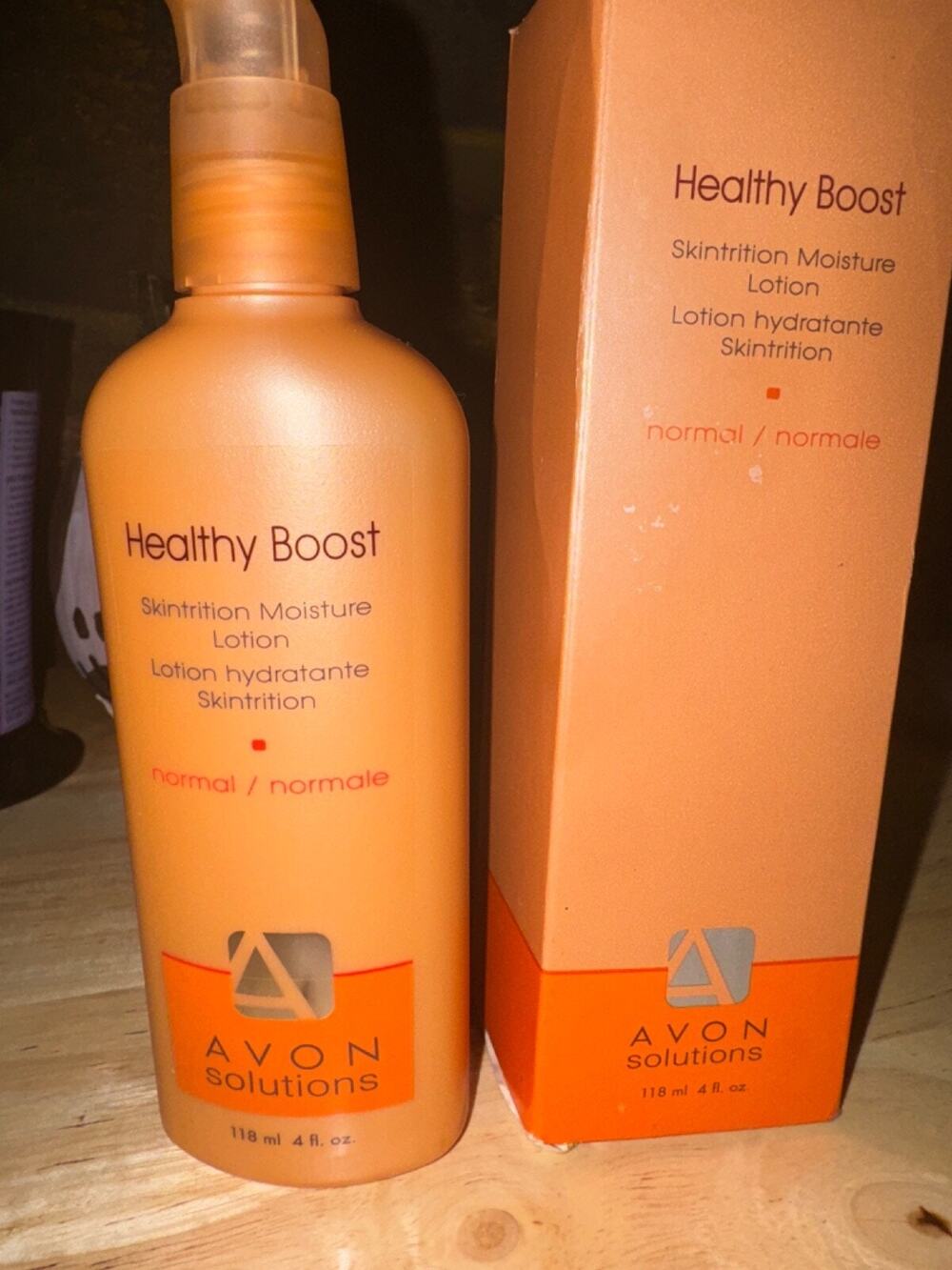 Avon solutions healthy boost moisture lotion 4 Fl Oz. Nos